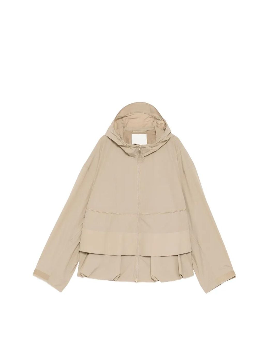 JNBY Natural Drawstring-Hem Hooded Jacket