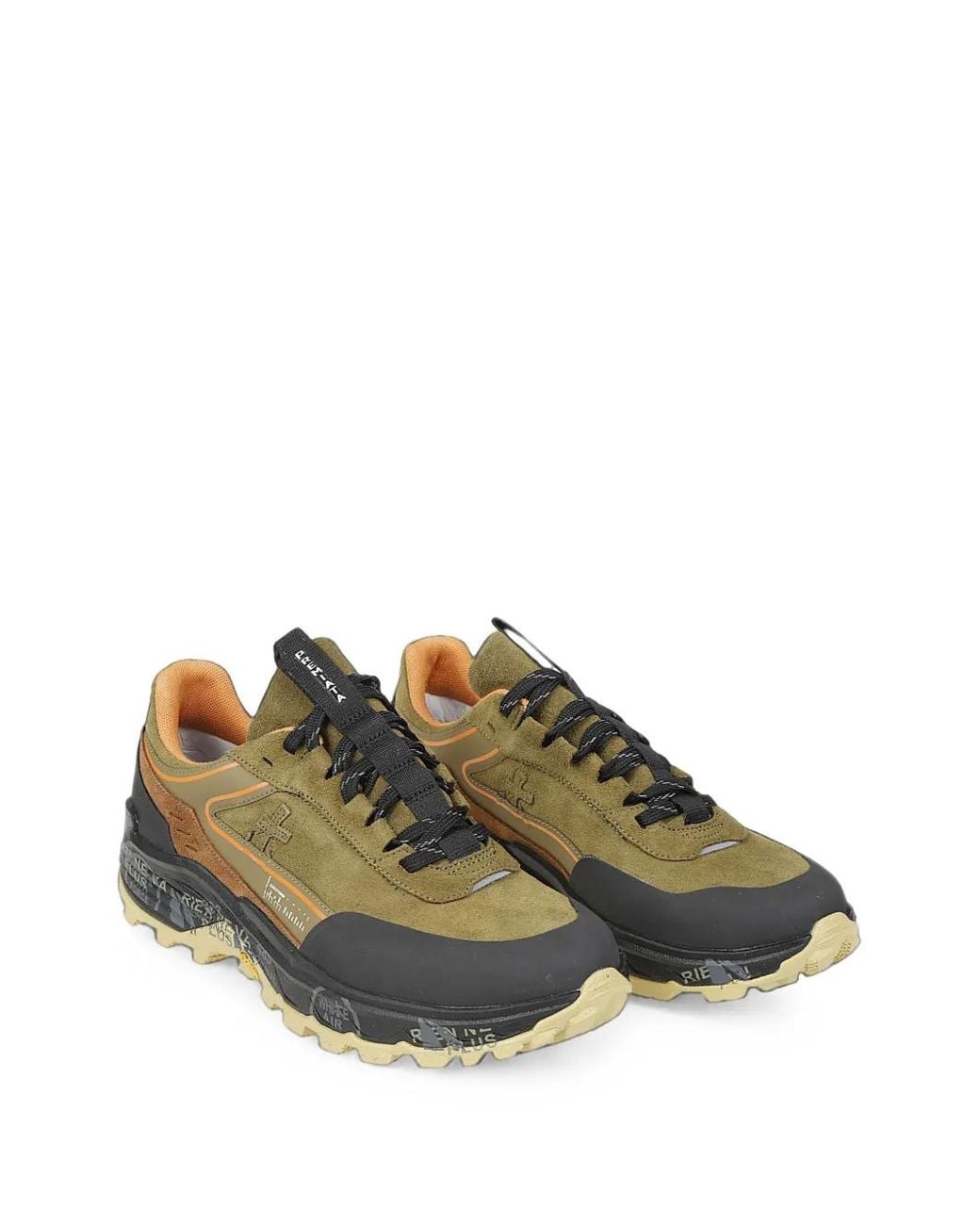 Premiata Green Devin 501 Sneakers
