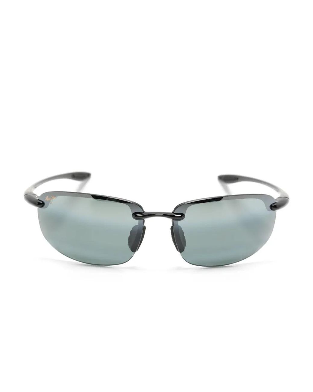 Maui Jim Gray Hookipa Rectangle-Frame Sunglasses