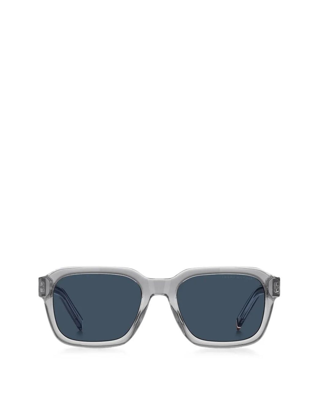 Tommy Hilfiger Blue Square-Frame Sunglasses for men