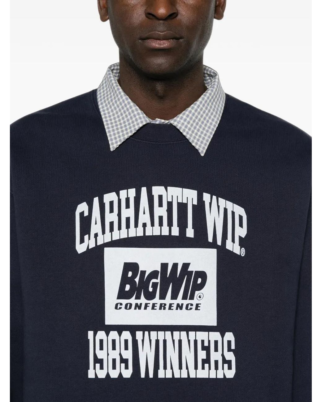 Carhartt Blue Pull En Coton for men