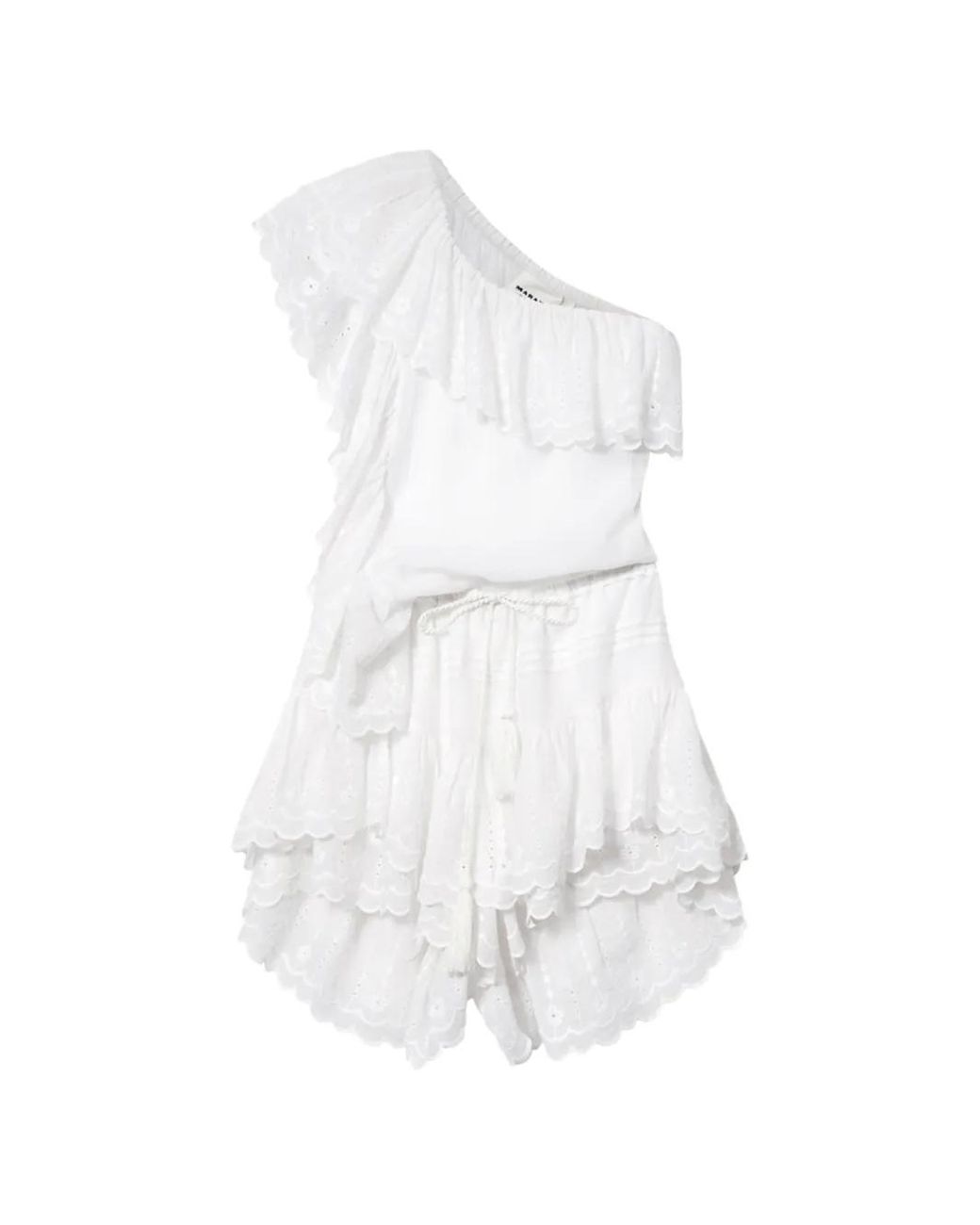 Isabel Marant White Lalia Jumpsuit