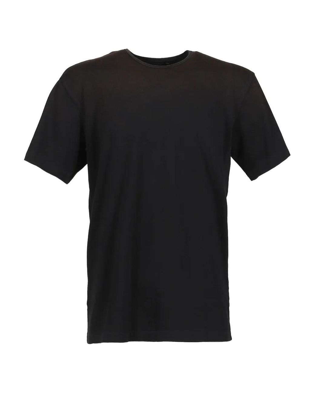 Chio Black Finesse Pump-Embellished T-Shirt for men