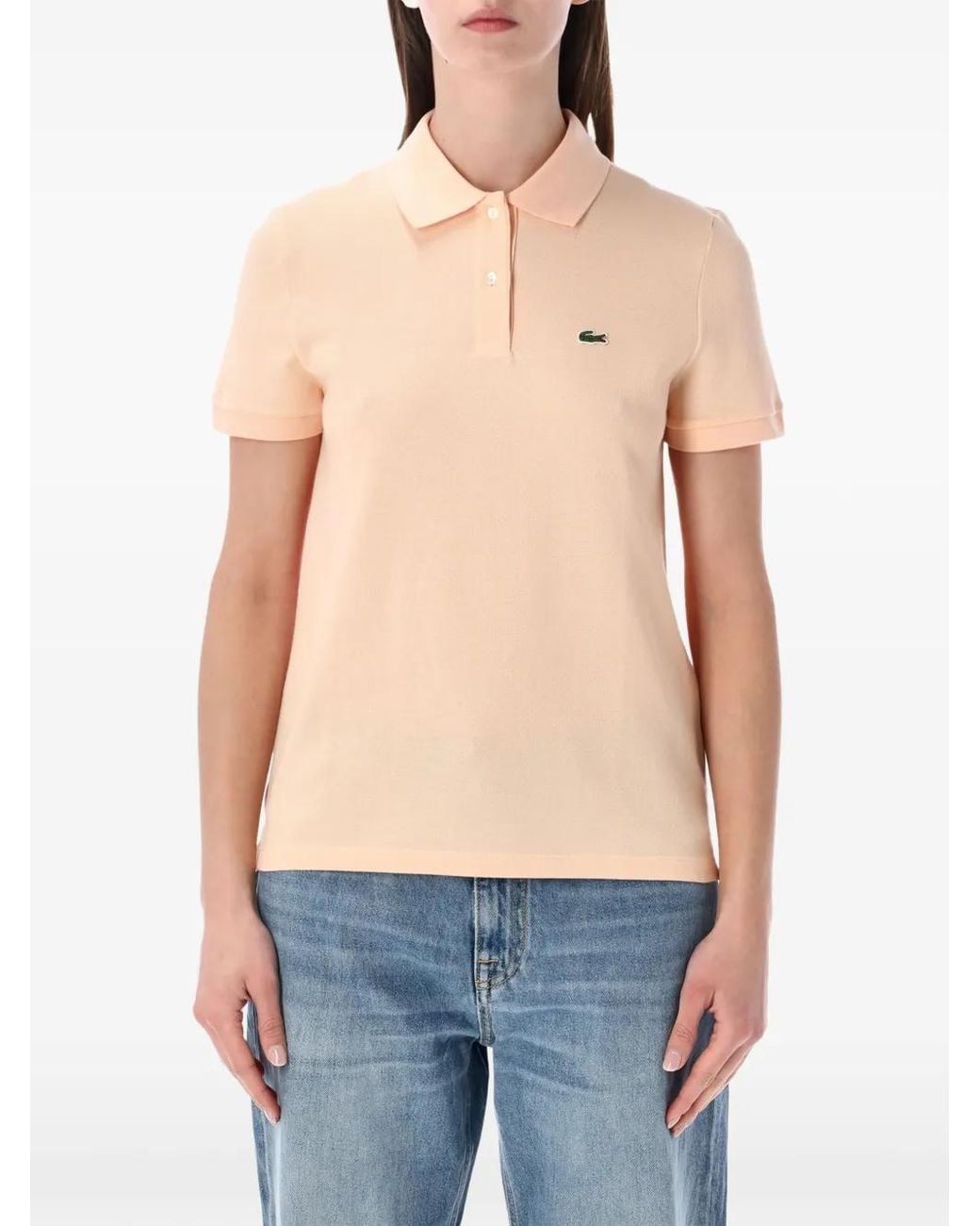 Lacoste Blue Petit Pique-Knit Polo Shirt