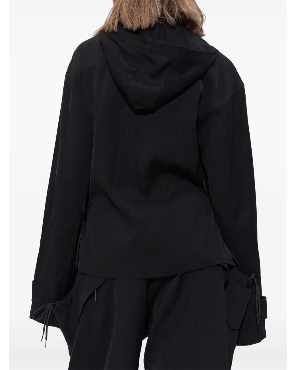 Y-3 Blue Hooded Jacket