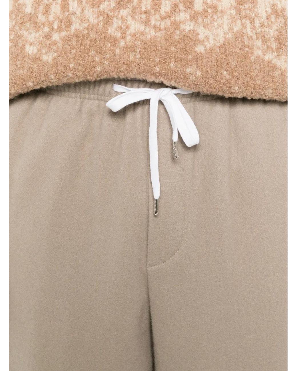 Cellar Door White Alfred Coulisse Track Pants for men