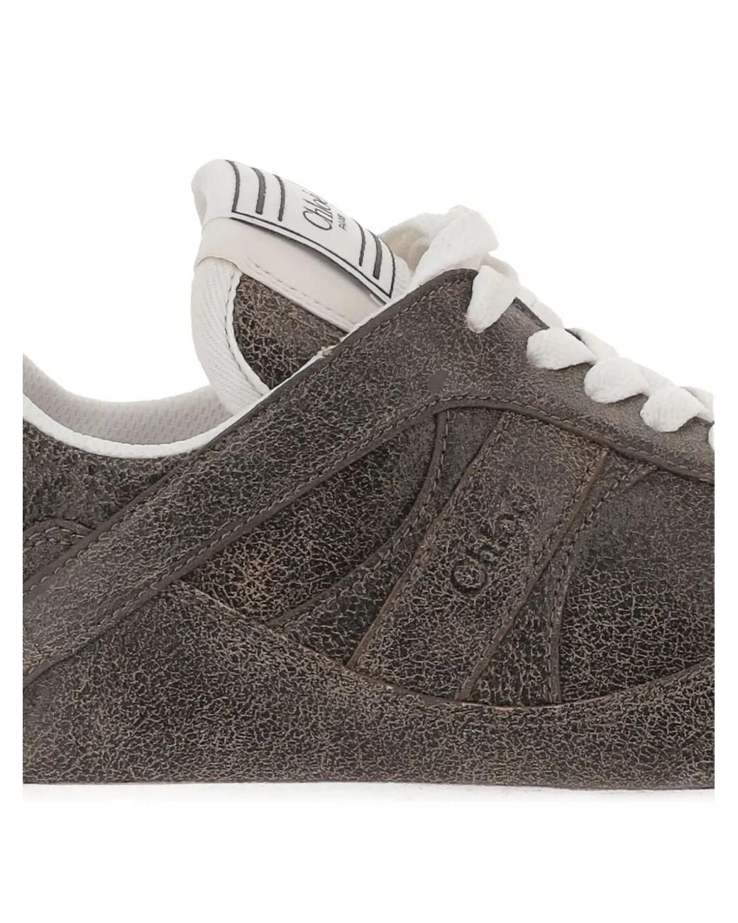 Chloé Brown Kick Sneakers