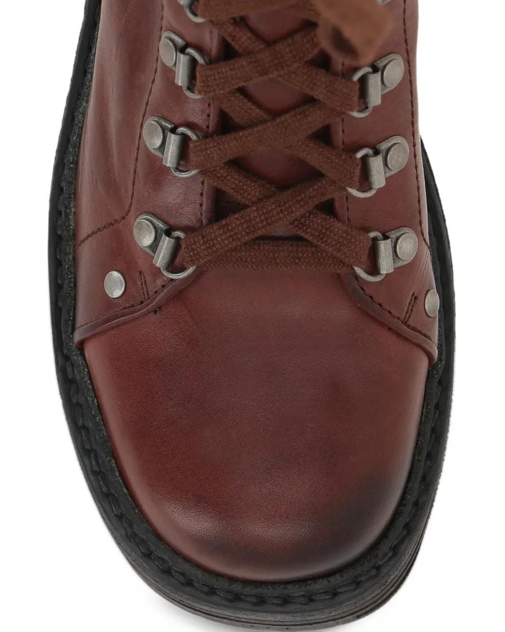 Miu Miu Brown Leather Boots