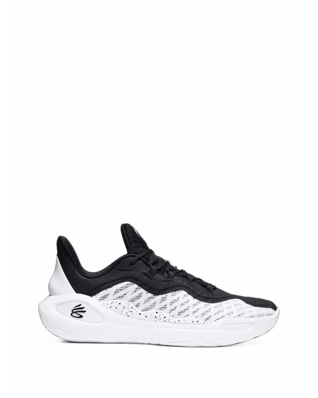 Under Armour White Curry Flow 11 Tb Sneakers for men
