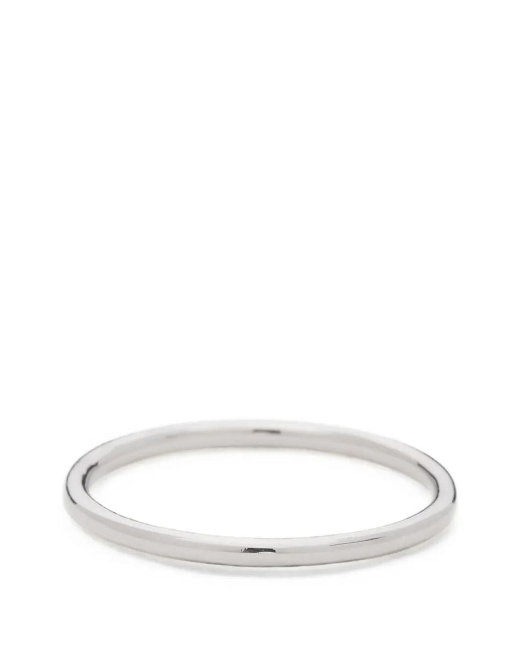 We by WHITEbIRD White Polierter Amy Ring