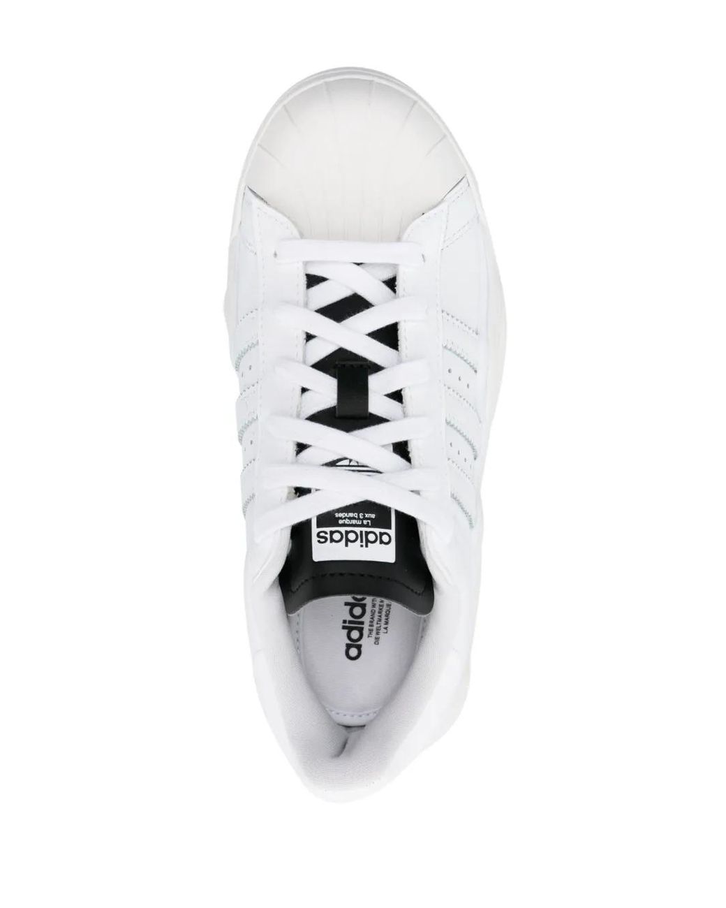 Adidas White Superstar Millecon Low-Top Sneakers