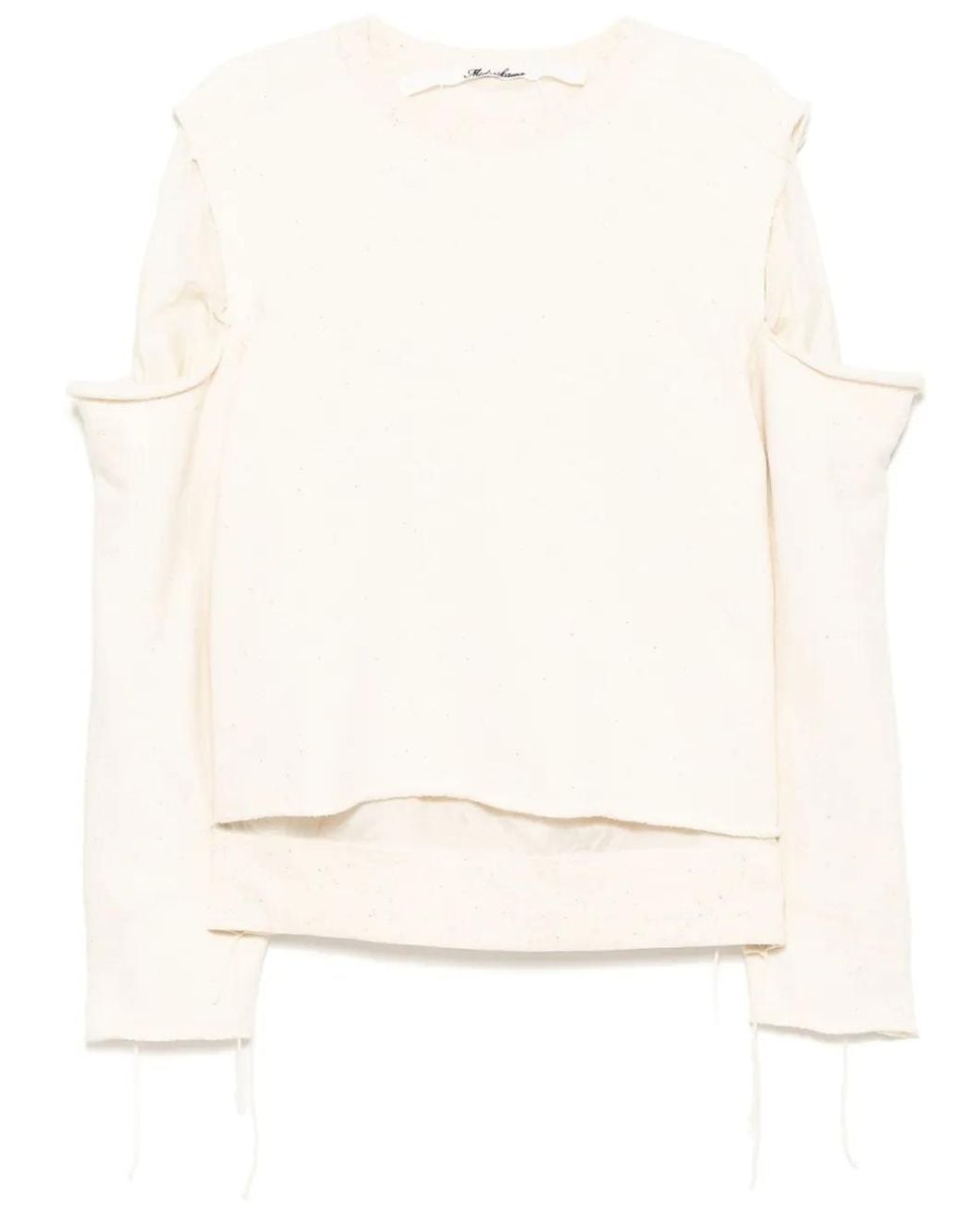 Midorikawa Natural Raw Edge Sweatshirt