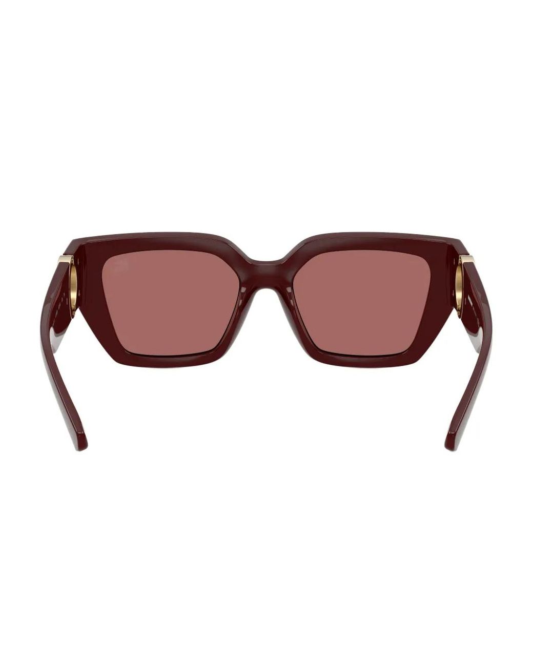 Burberry Brown Geometric-Frame Sunglasses