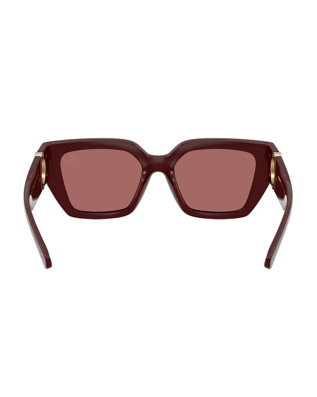 Burberry Brown Geometric-Frame Sunglasses