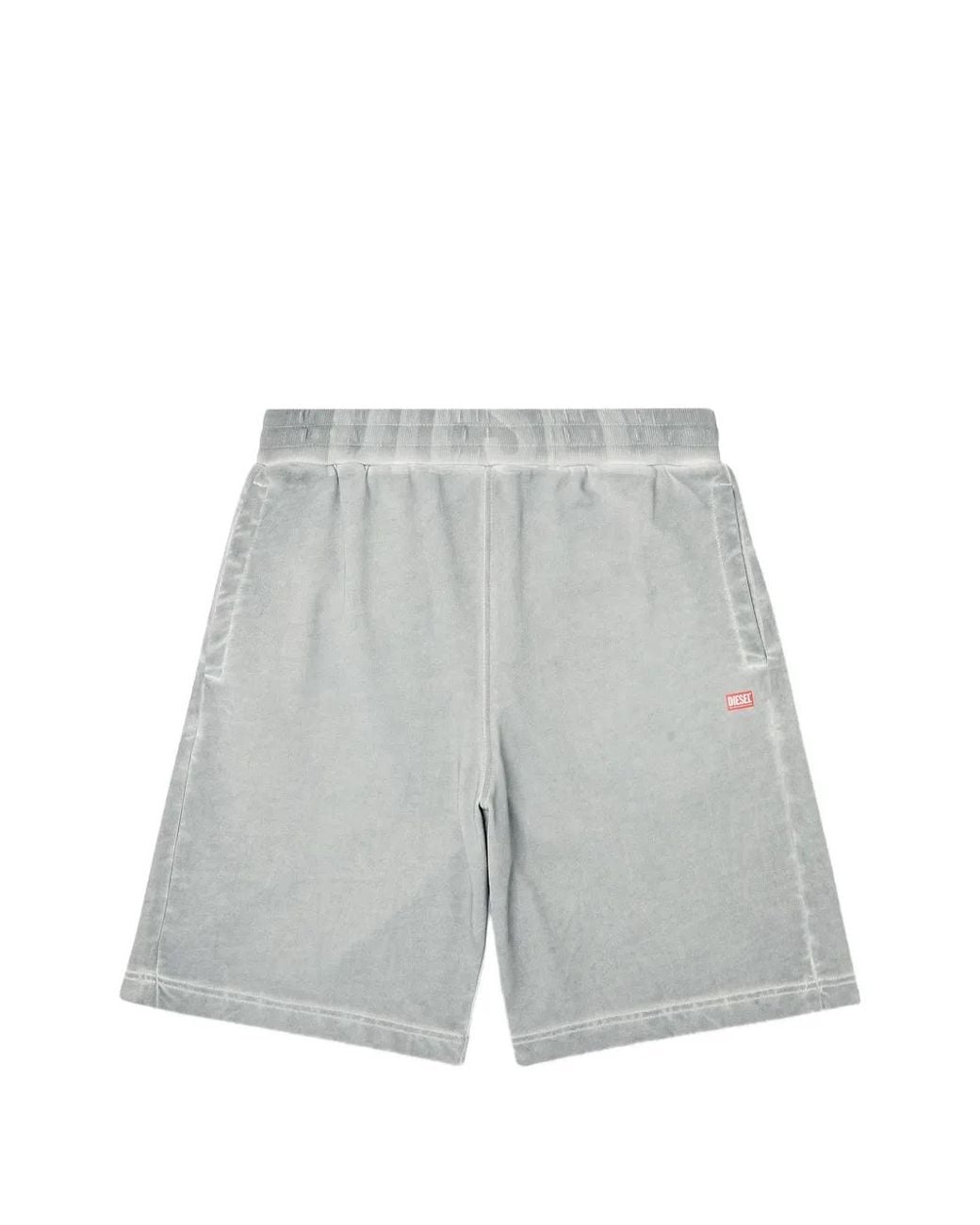 DIESEL Gray P-Crown-V1 Shorts for men