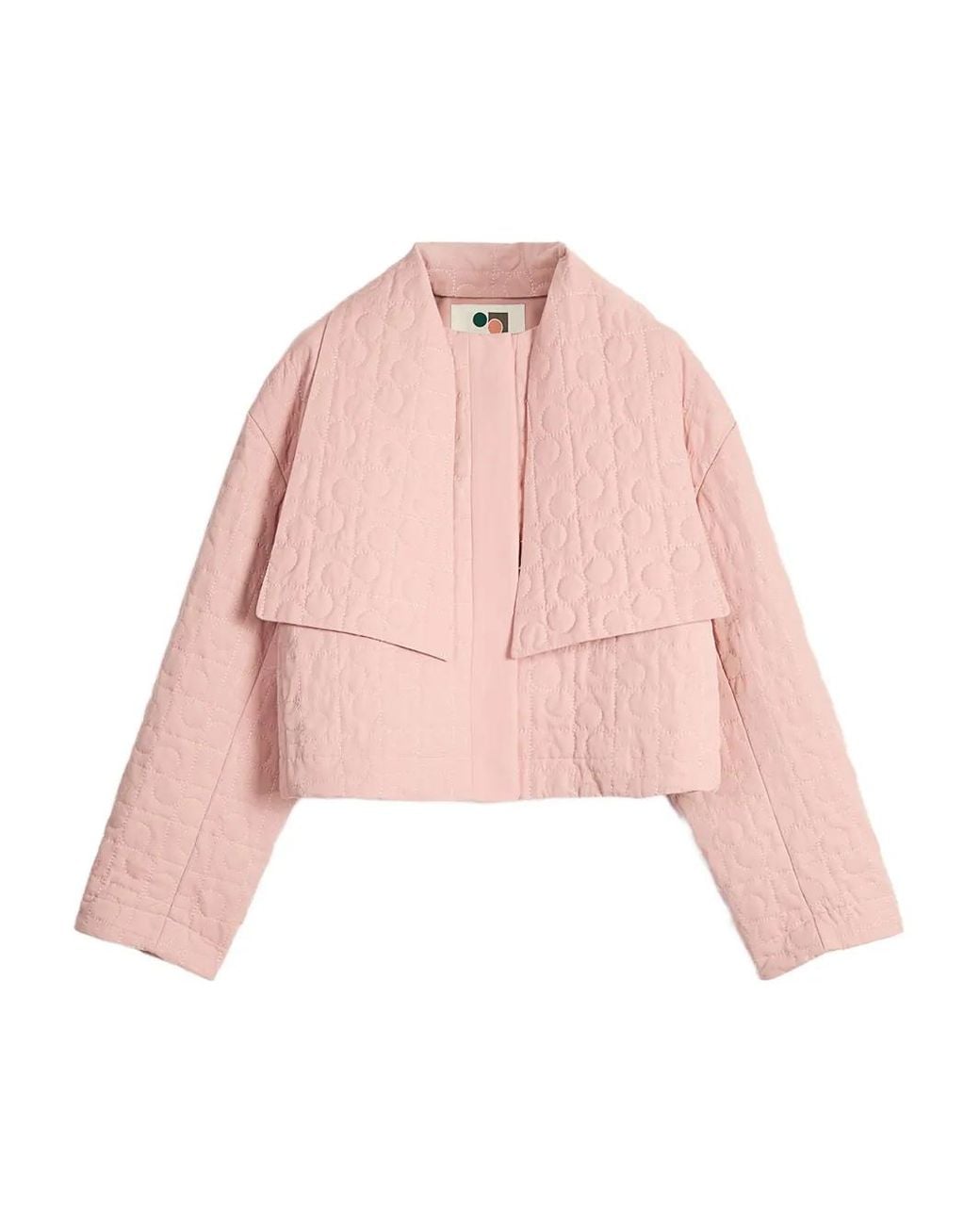 Ports 1961 Pink Tie-Neck Jacket