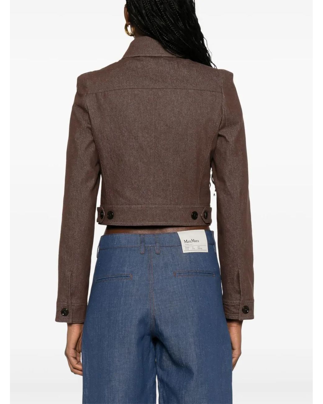 Giacca Carpa di Max Mara in Brown