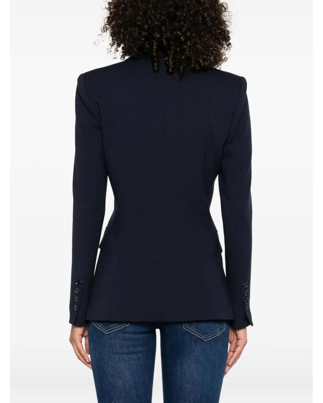 Pinko Blue Single-Button Blazer