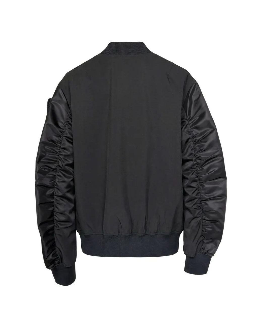 Blauer Black Zip Bomber Jacket