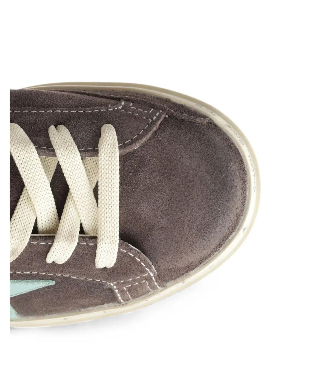 Golden Goose Deluxe Brand White "Hi Star" Sneakers