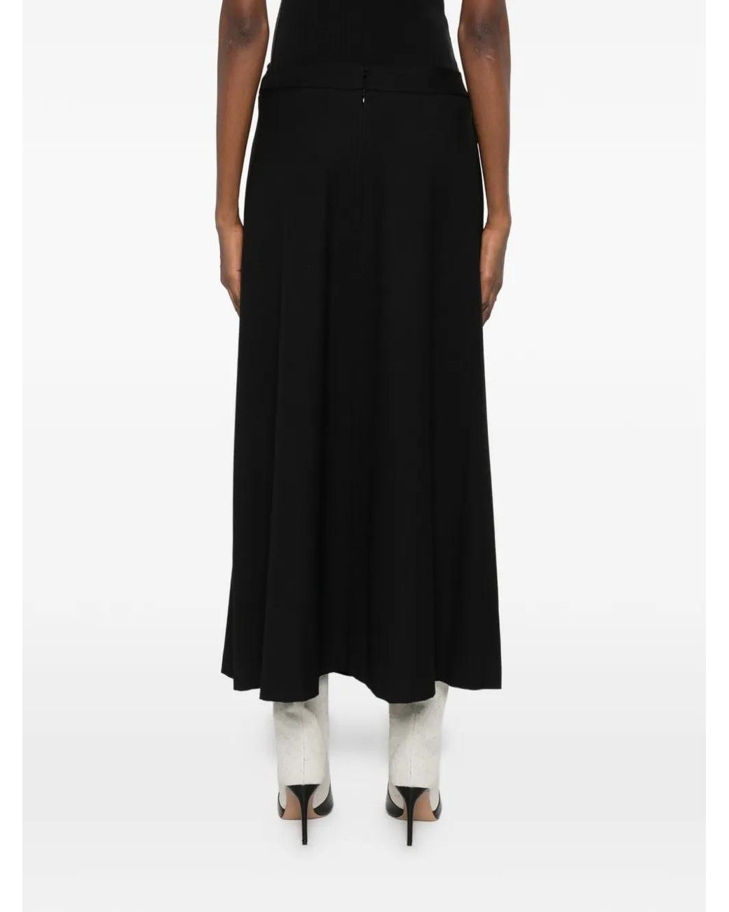 Marc O' Polo Black Side-Pocket Skirt