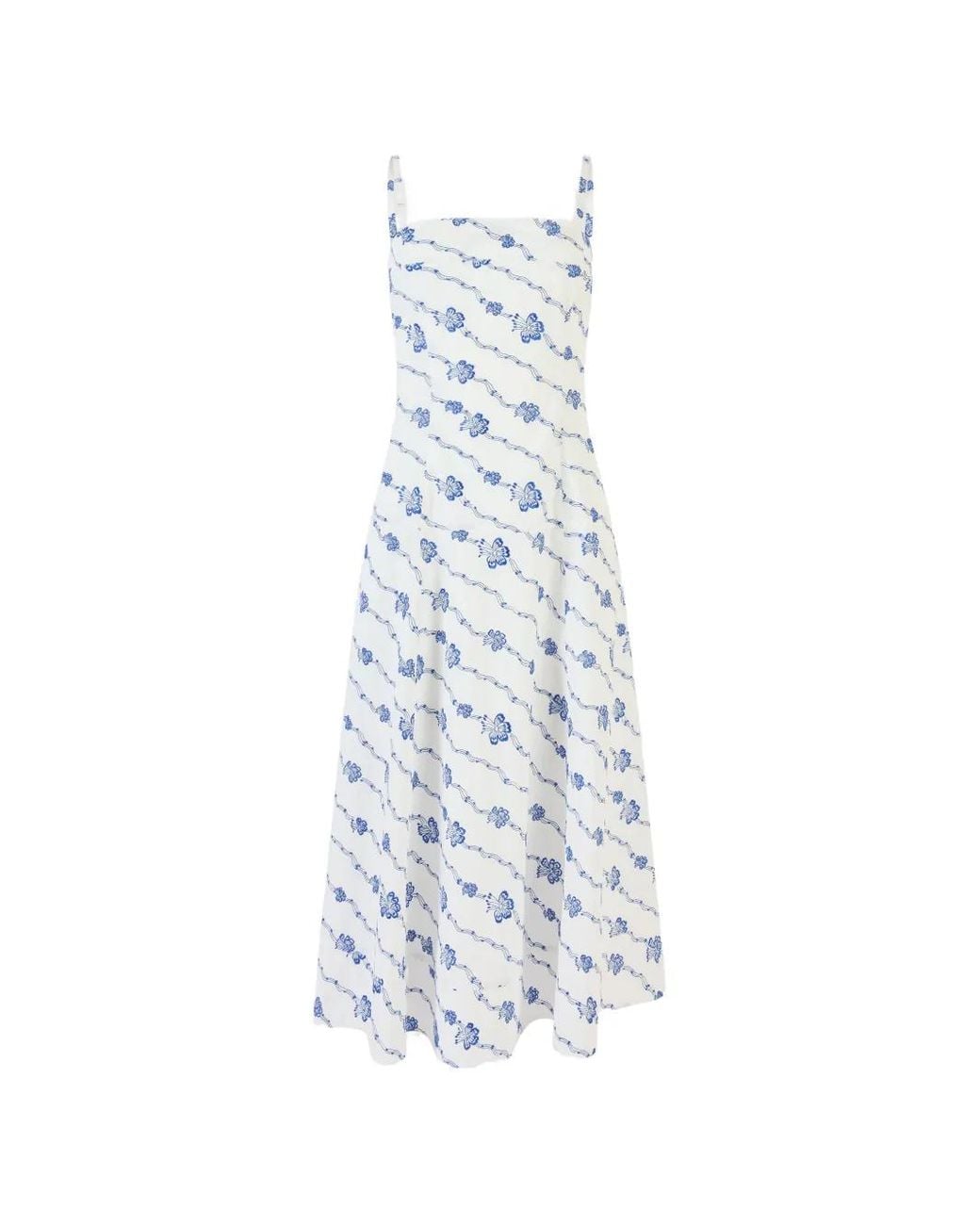 Rosie Assoulin White Drop Me A Note Dress