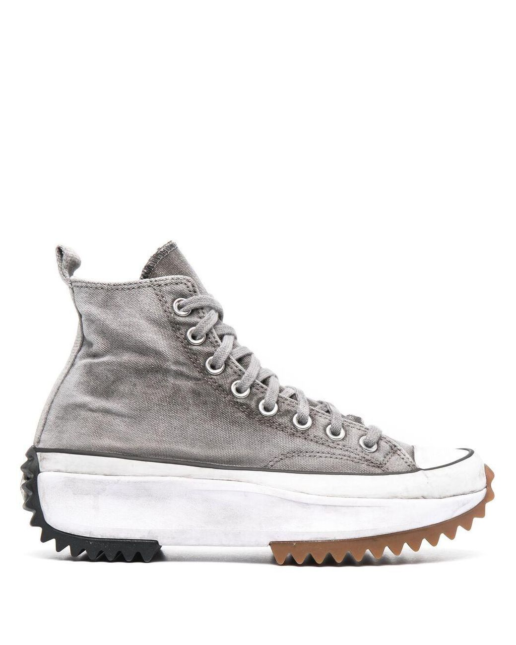 Converse Run Star Hike High-top Sneakers in Grey (Gray) for Men | Lyst