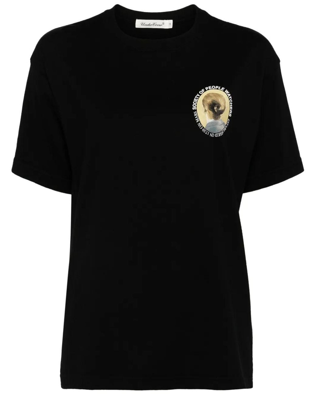 Undercover Black Graphic Print T-Shirt