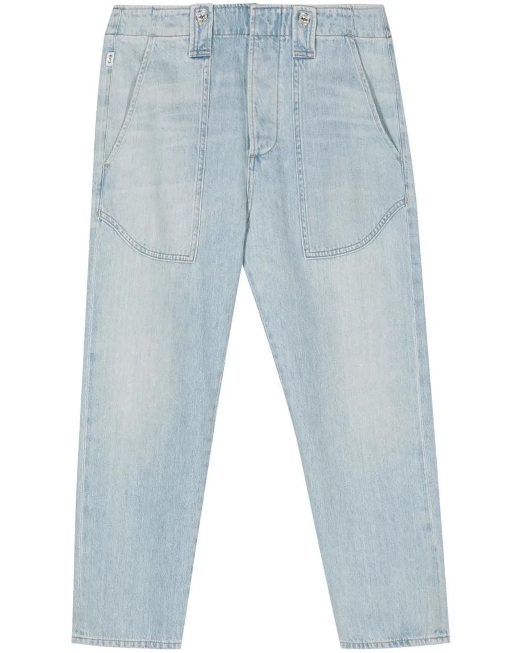 Citizens of Humanity Blue Pony Boy Tapered-Leg Jeans