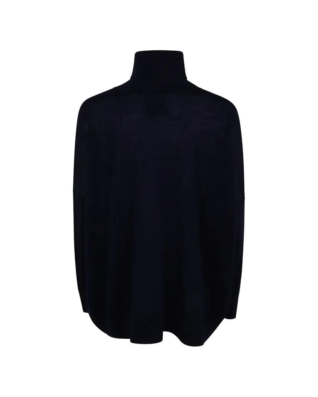 Laboratorio Capri Blue Roll-Neck Wool Sweater