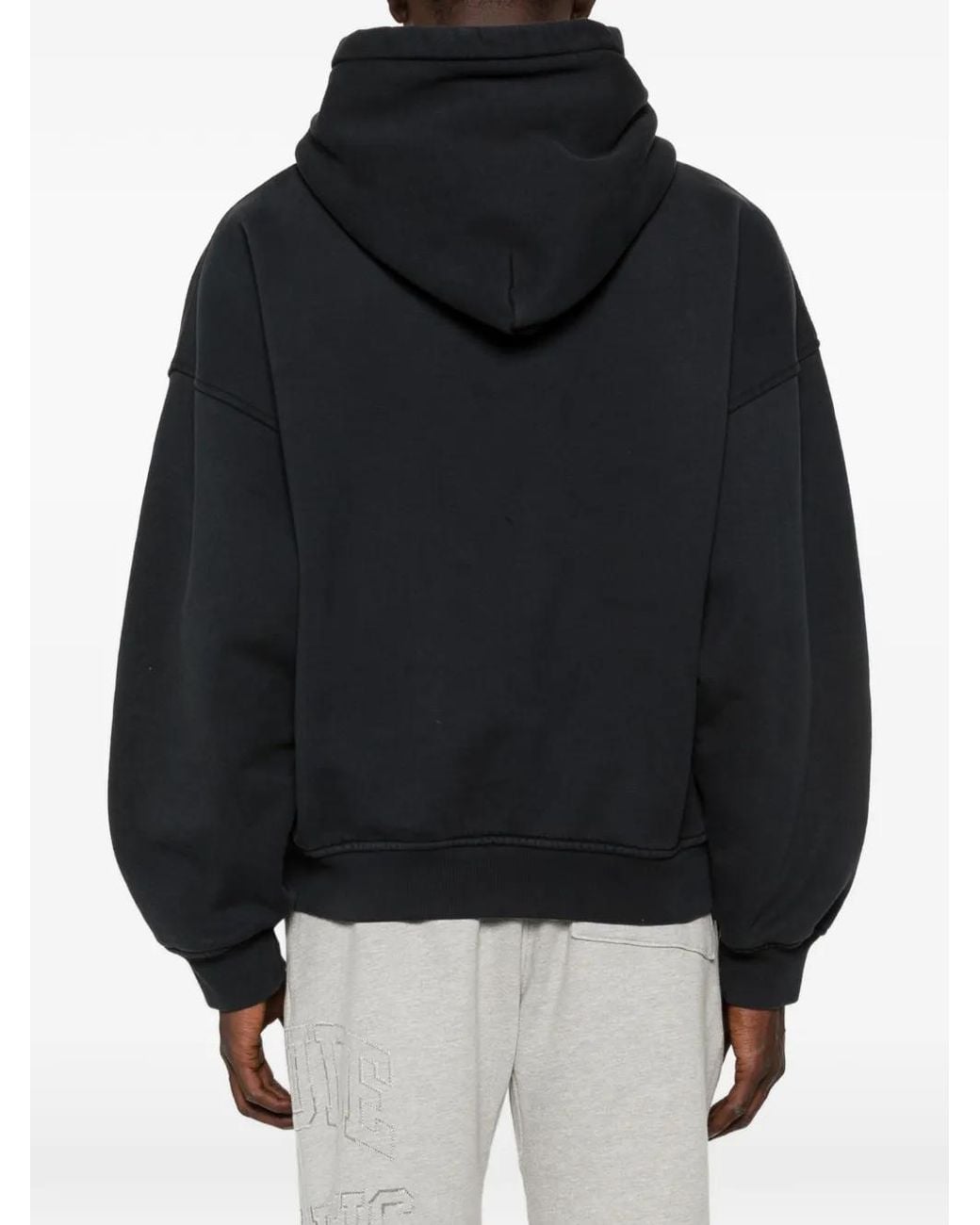 Rhude Black Rossa Hoodie for men