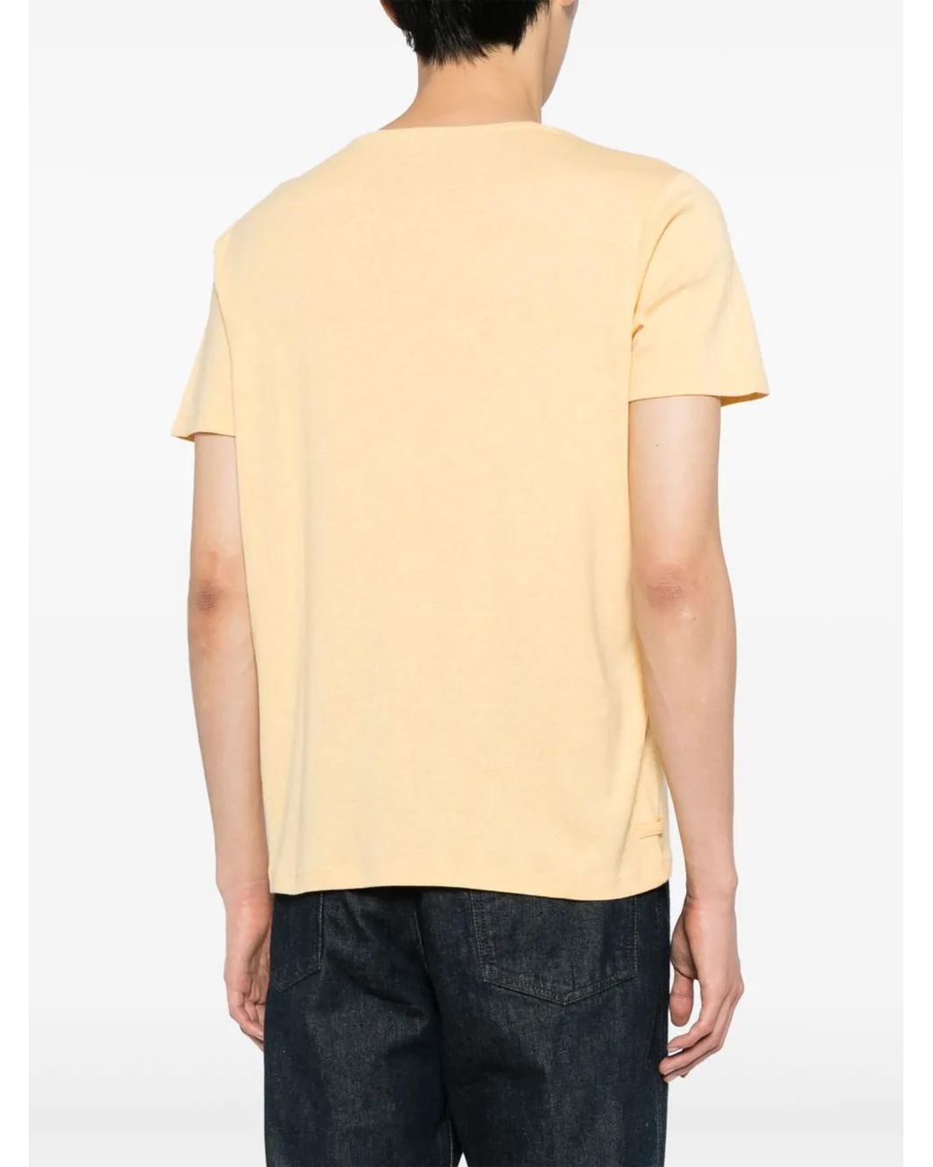Private Stock Natural T-Shirt The Hector À Col Rond for men