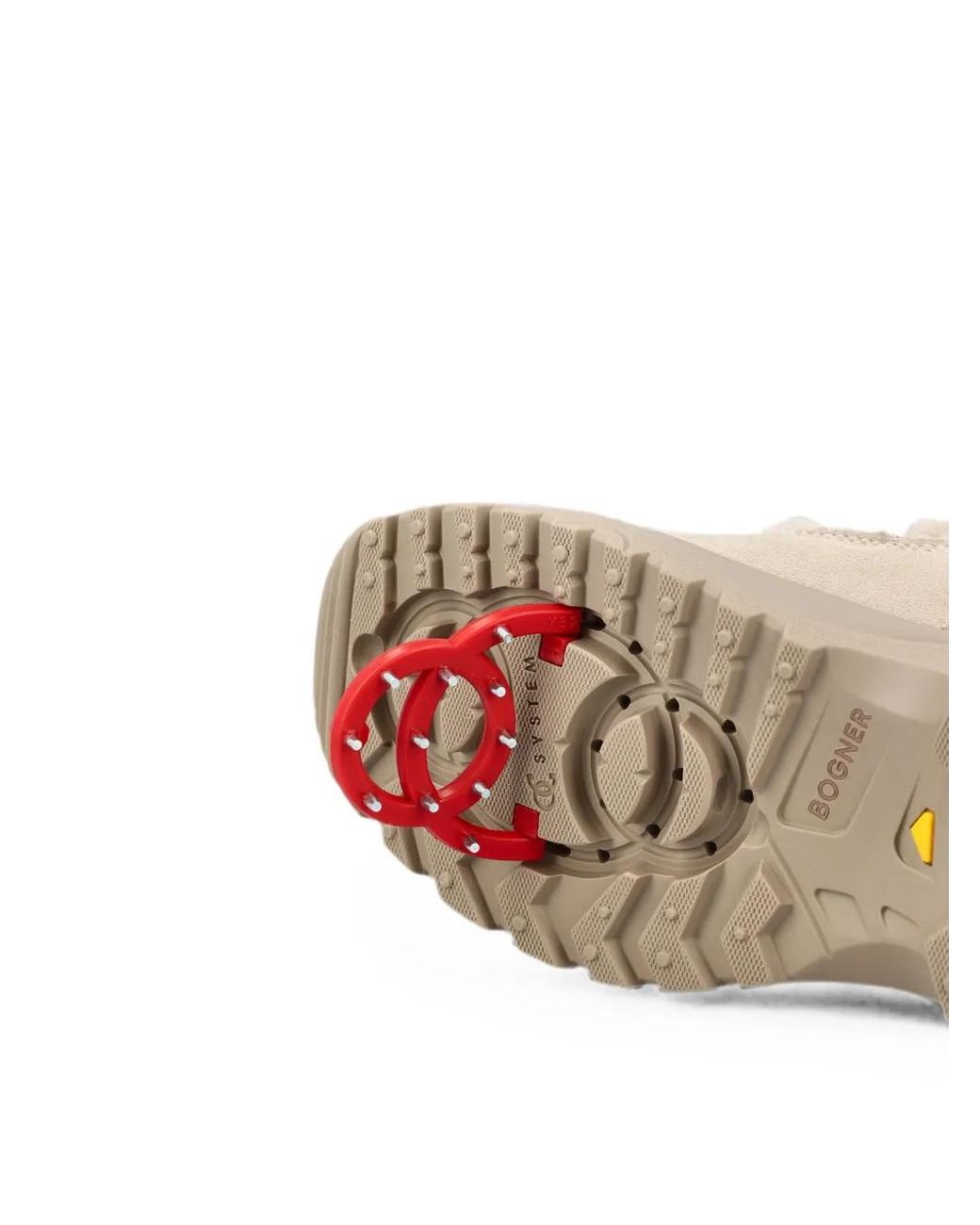 Bogner White Lace-Up Snow Boots