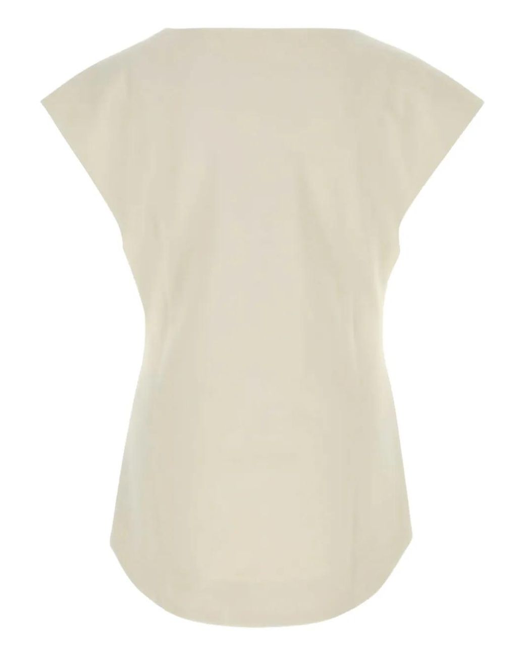 Entire studios Natural V-Neck Top