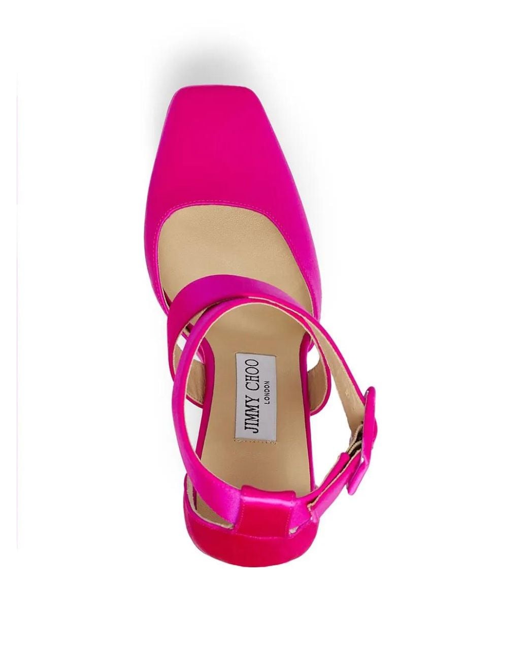 Jimmy Choo Pink Leather Decollete