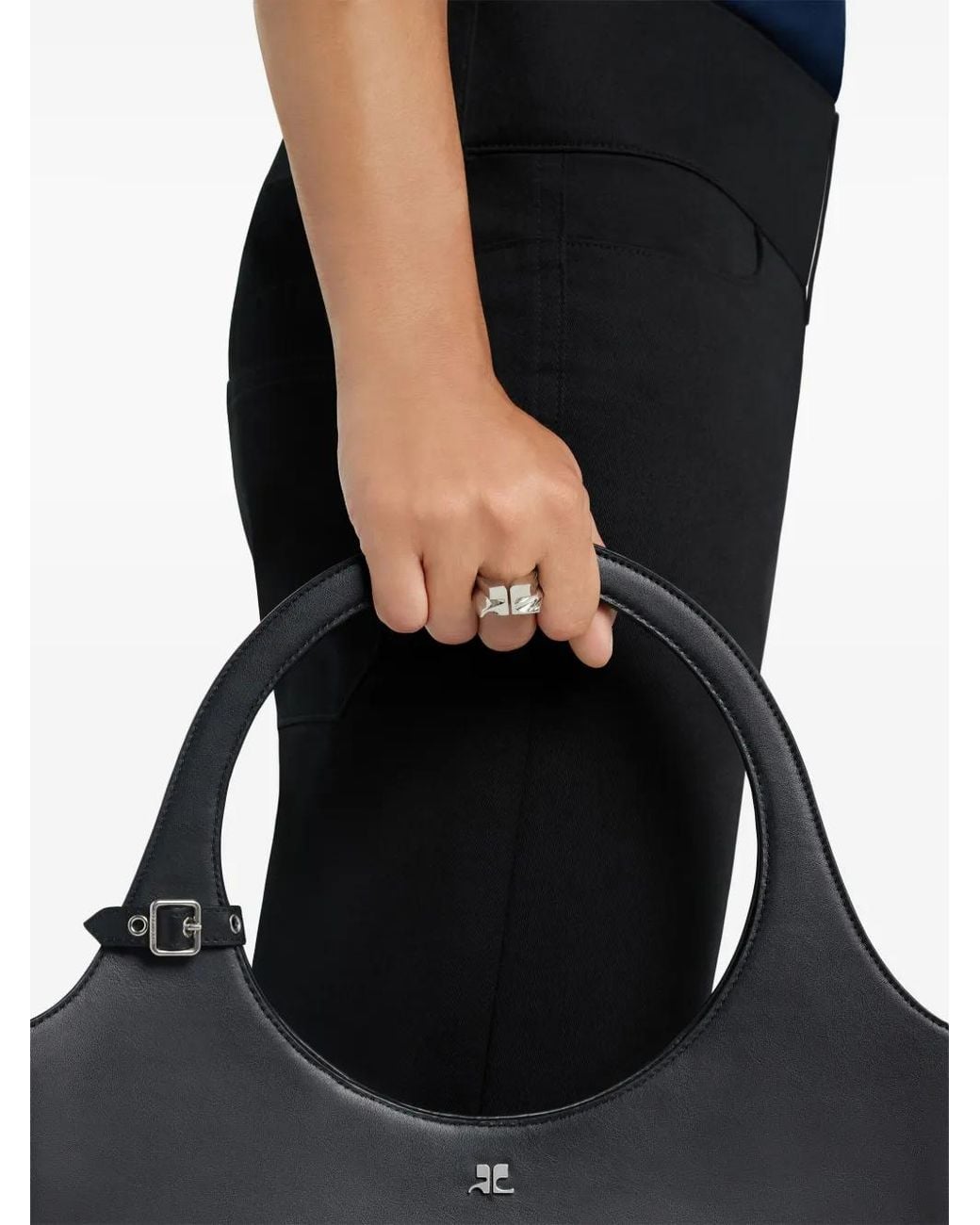 Courreges White Ac Ring