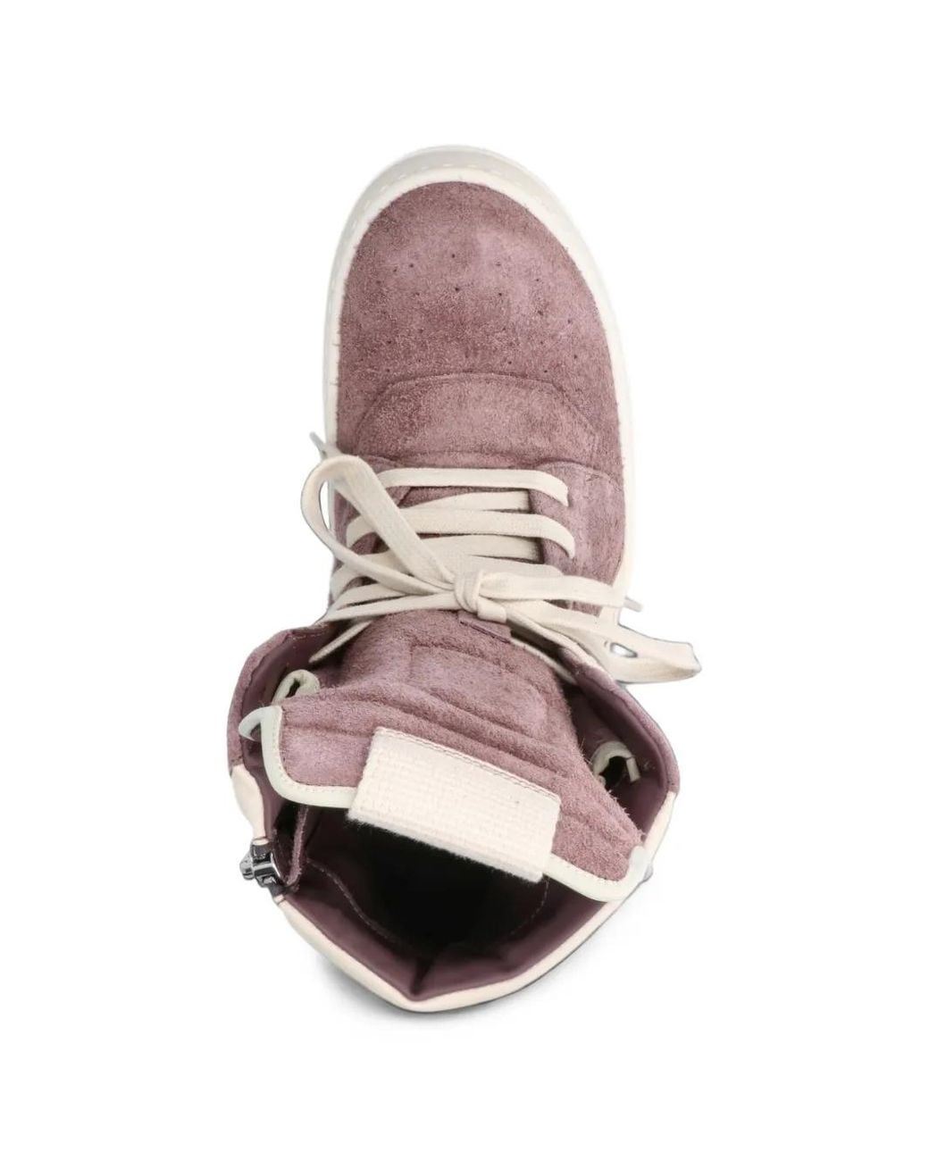 Rick Owens Pink Geobasket High-Top Sneakers
