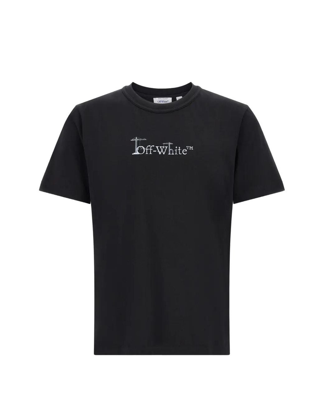 Off-White c/o Virgil Abloh Black T-Shirt City Nature for men