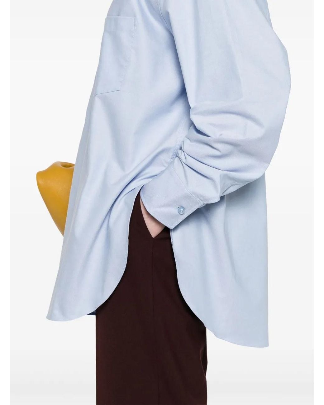 ANDAMANE Blue Long-Sleeve Shirt