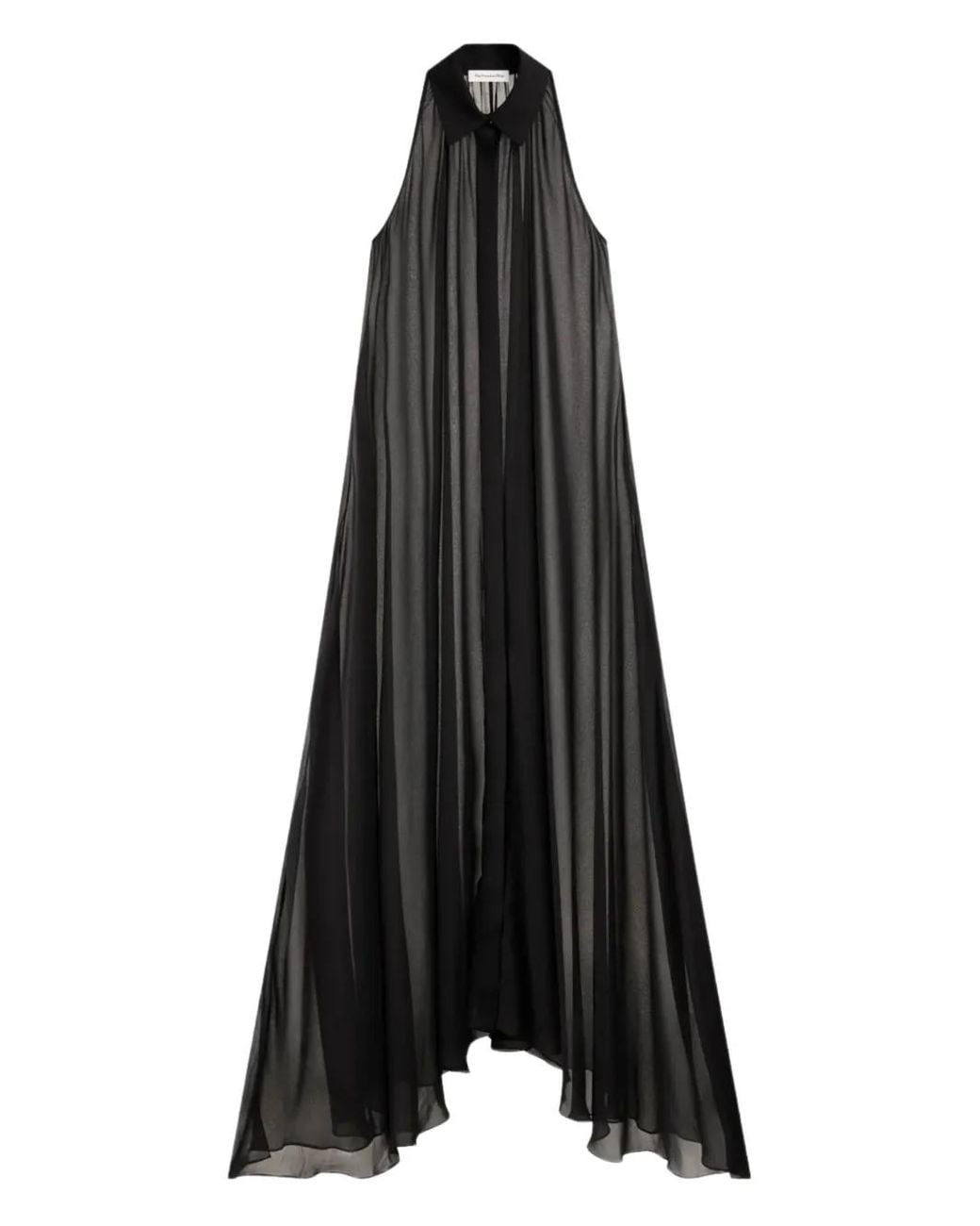 Frankie Shop Black Sukie Sleeveless Maxi Dress