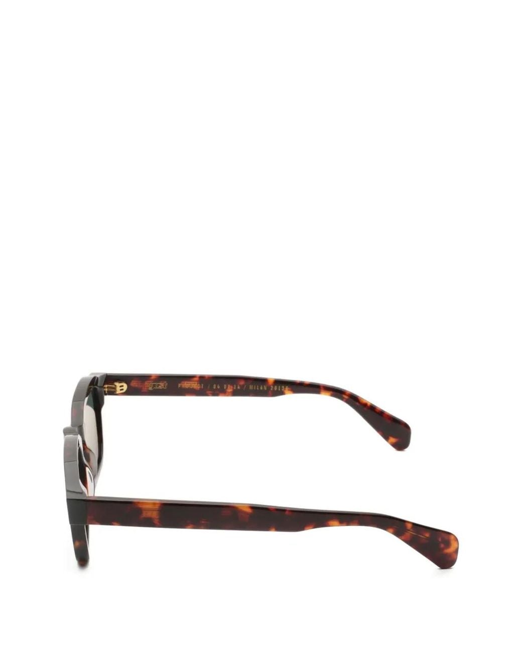 Gast Black Aria Square-Frame Sunglasses
