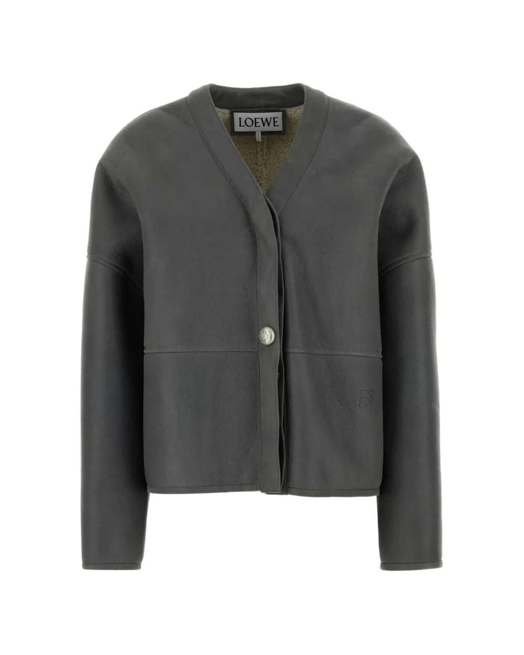 Giacca Foderata di Loewe in Gray