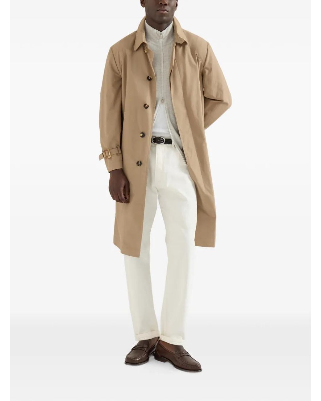 Brunello Cucinelli Brown Loafers for men