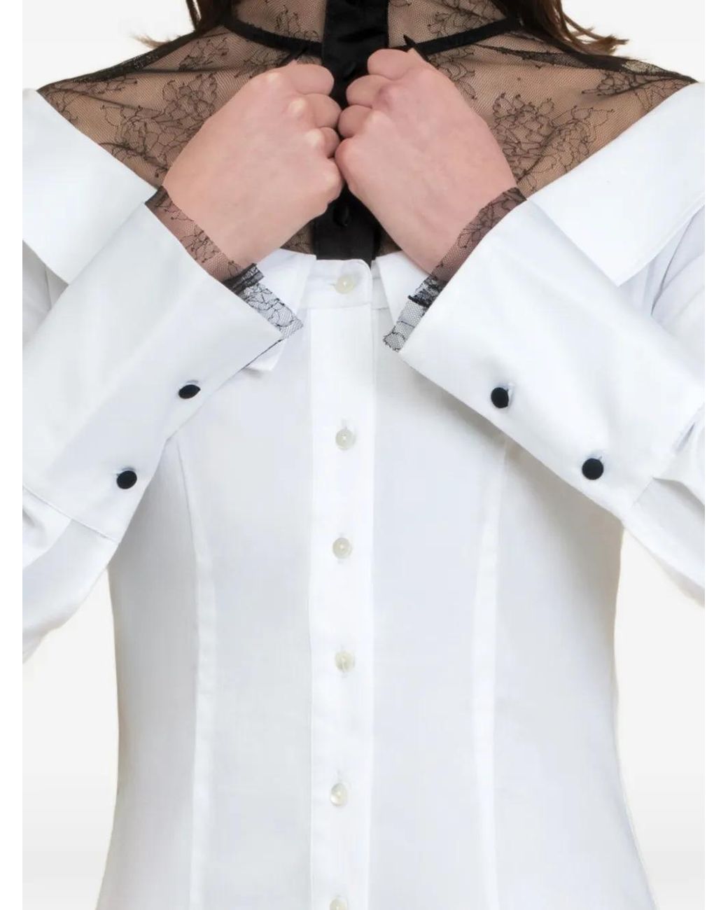 Contessa Mills White Empress Mini Dress
