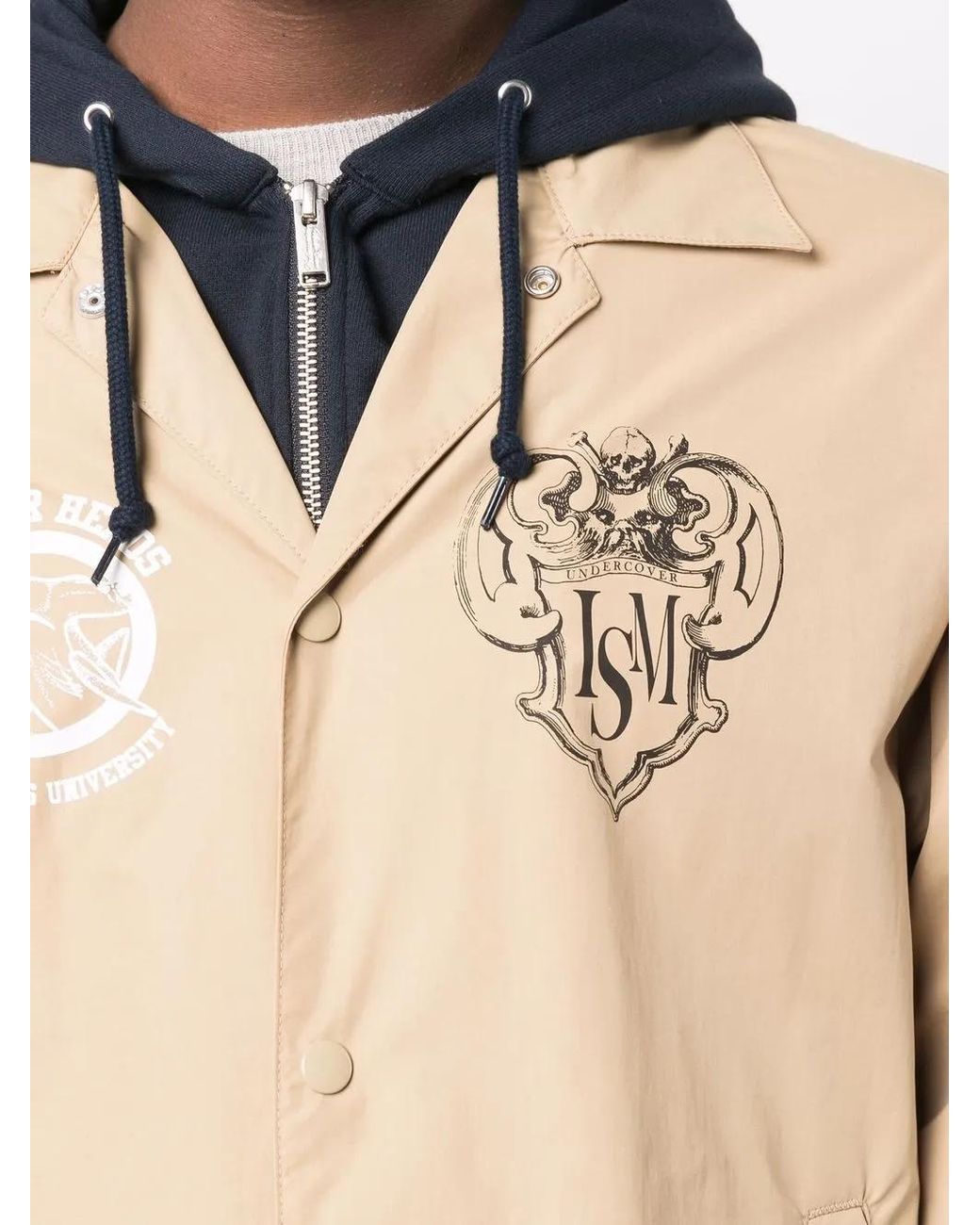 Undercoverism Multicolor Multiple-Patch Hooded Parka for men