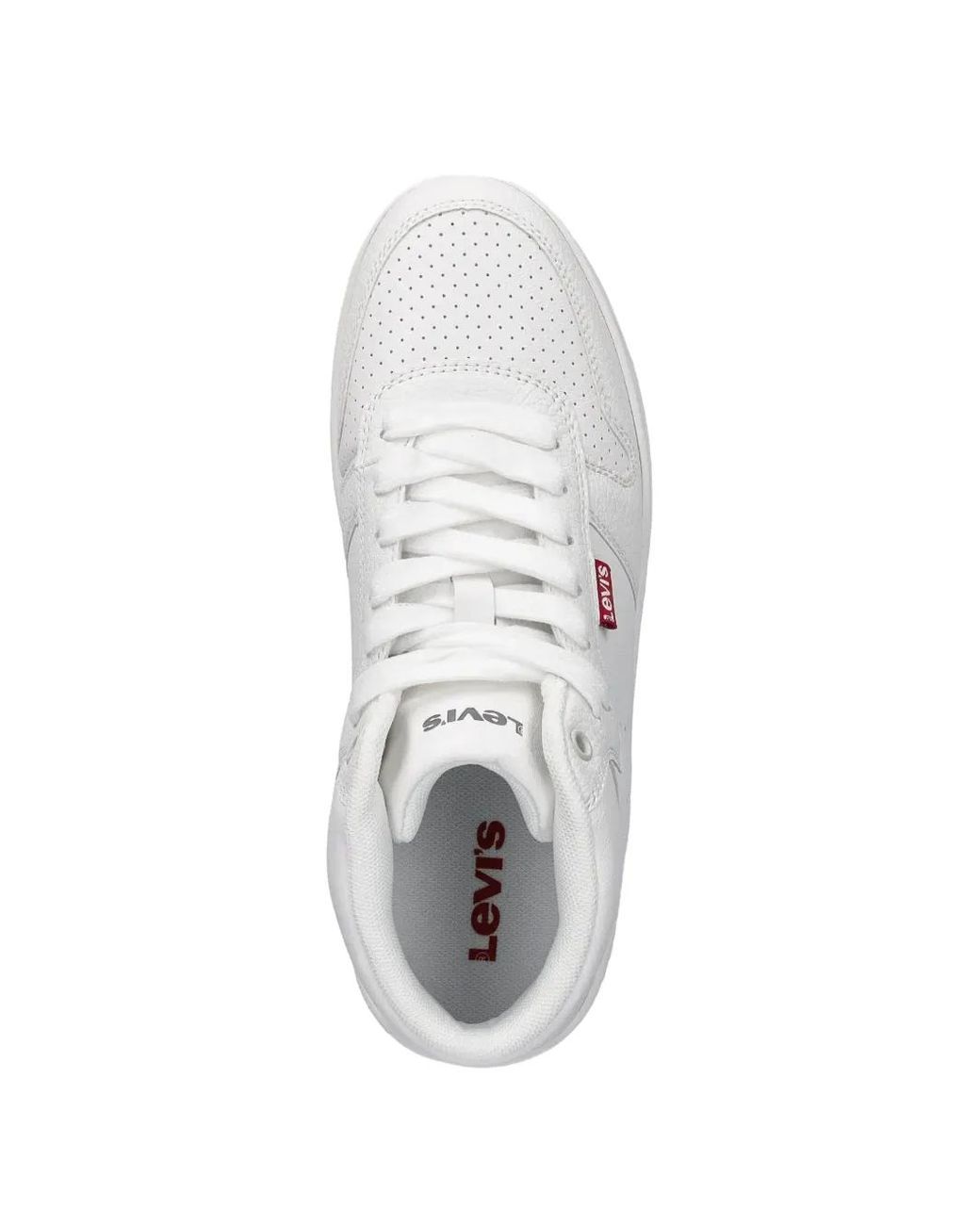 Levi's White High-Top Sneakers