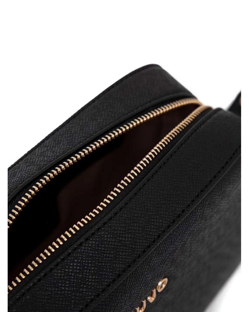 Liu Jo Black Logo-Lettering Crossbody Bag