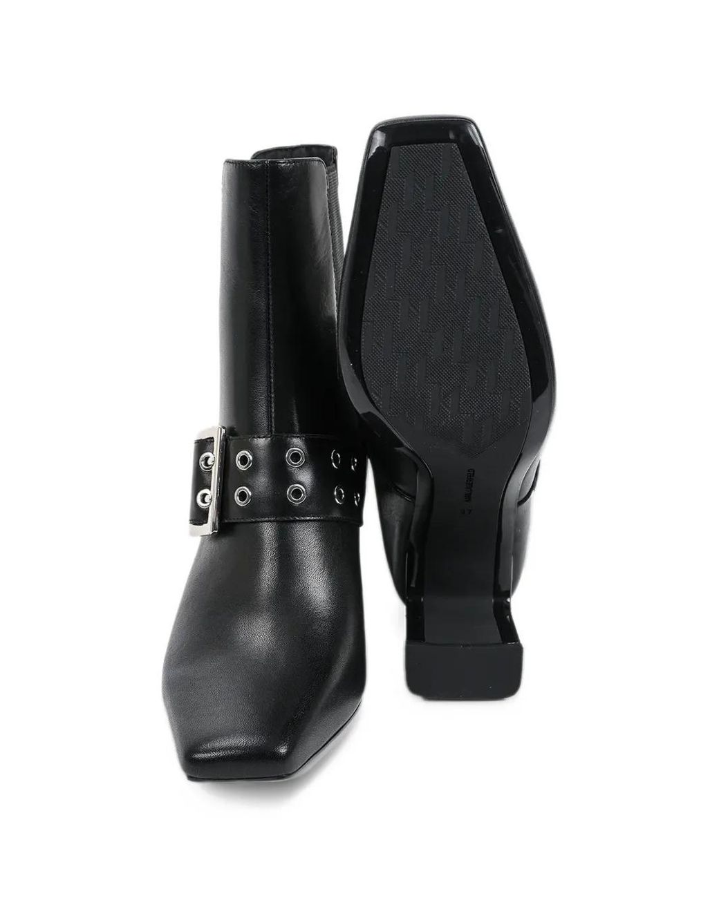 Karl Lagerfeld Black Kati Ankle Boots