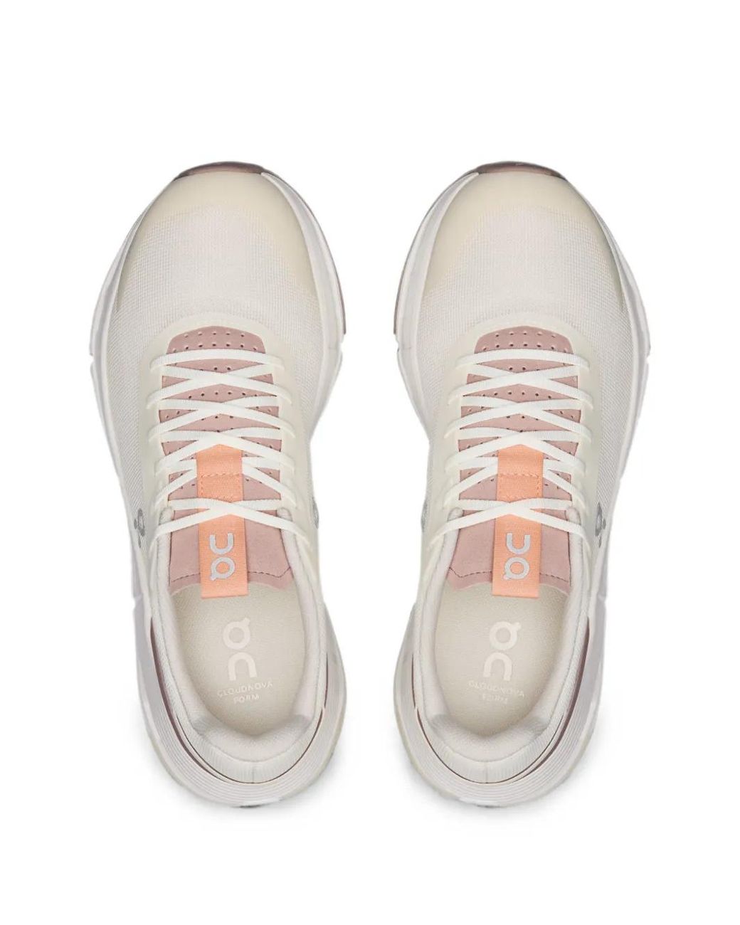 On Shoes White Cloudnova Form 2 Sneakers