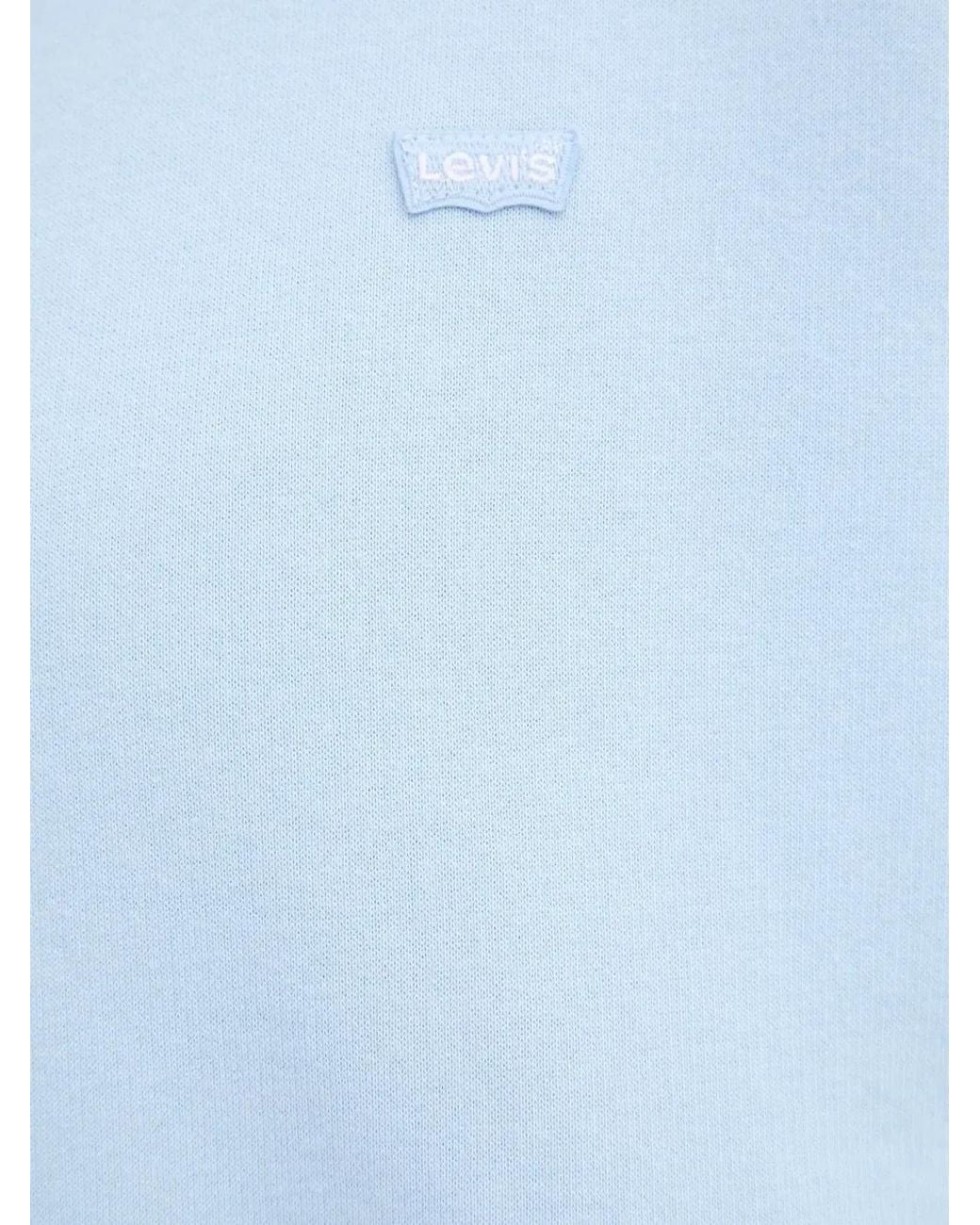 Levi's Blue Logo-Patch Sweater